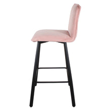 Load image into Gallery viewer, Whitney Velvet Bar Stool - Set of 2 Stools
