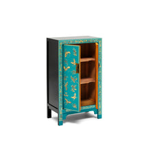 Load image into Gallery viewer, The Nine Schools Oriental Decorated Blue Medium Cabinet
