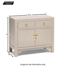 Load image into Gallery viewer, The Nine Schools Qing Oyster Grey Medium Sideboard
