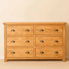 Load image into Gallery viewer, Roseland Oak 6 Drawer Chest
