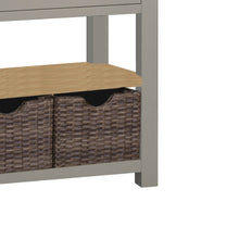Load image into Gallery viewer, Padstow Grey Small Kitchen Island
