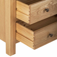 Load image into Gallery viewer, Charlestown Oak 2 Over 3 Chest of Drawers
