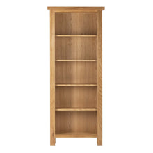 Load image into Gallery viewer, Charlestown Oak Bookcase with 5 Shelves
