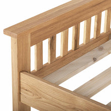 Load image into Gallery viewer, Charlestown Oak 4ft 6in Double Bed Frame
