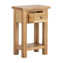 Load image into Gallery viewer, Charlestown Oak Telephone Table
