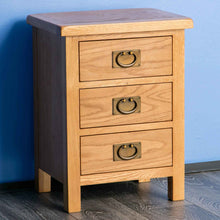 Load image into Gallery viewer, Surrey Oak Bedroom Set - 2 over 4 Drawer Chest
