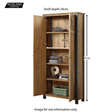 Load image into Gallery viewer, Urban Elegance Reclaimed Storage Cabinet
