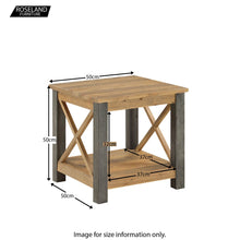 Load image into Gallery viewer, Urban Elegance Lamp Table
