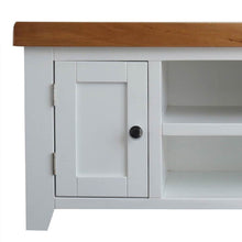 Load image into Gallery viewer, Chatsworth White 120cm Large TV Stand
